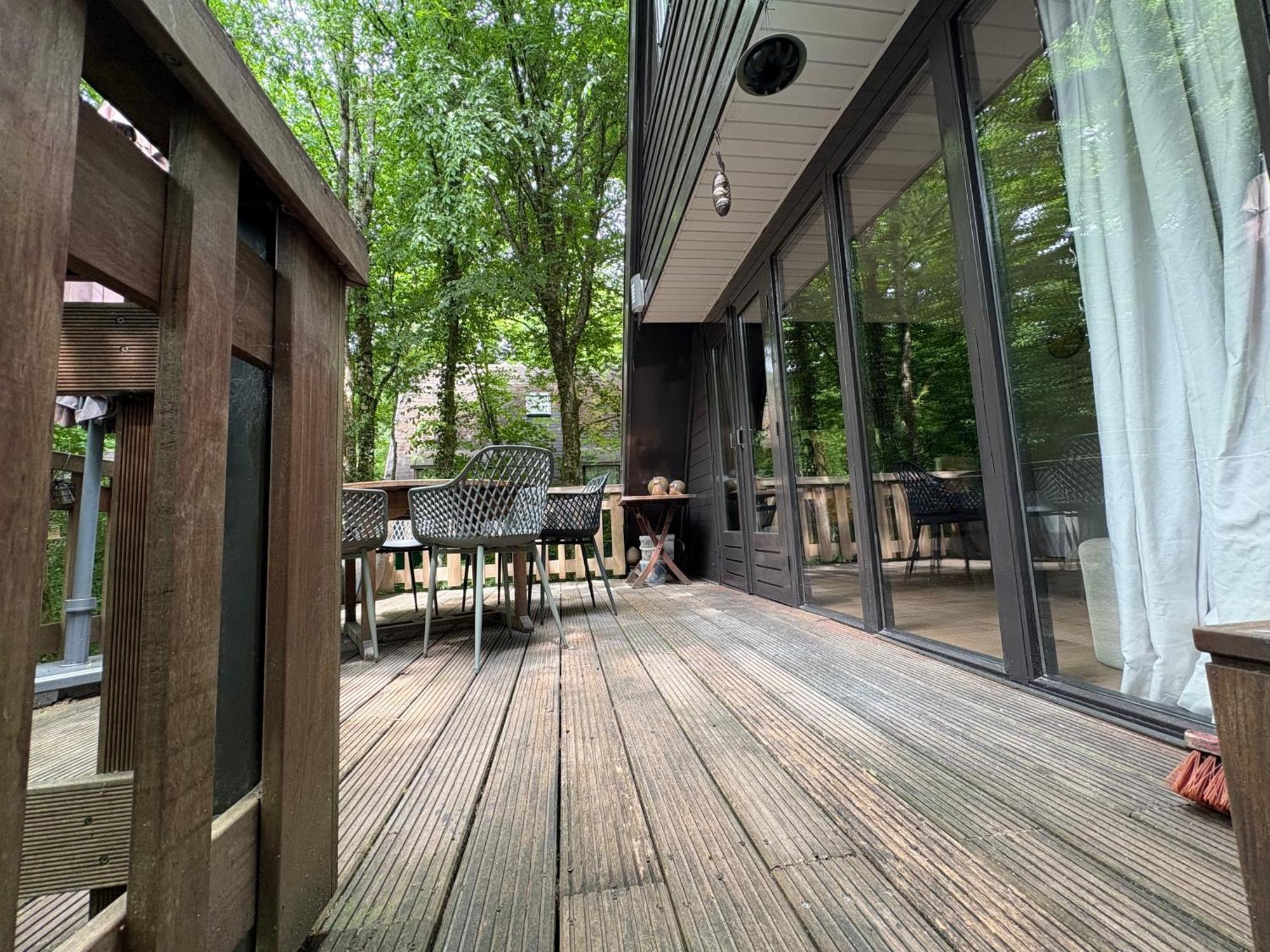 Chalet Sequoia 138 Nature, Piscine Et Chien Bienvenu A Durbuy Exterior foto